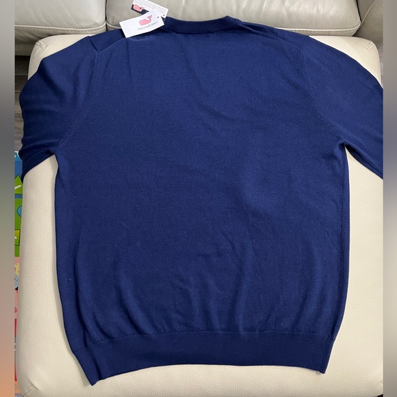 NWT - Vineyard Vines USA Flag Men’s Wool Blended Sweater - Size L - Picture 5 of 7